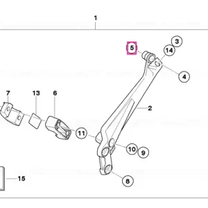 Ofertă limitată Bucșă guler, D=8MM - BMW Motorrad