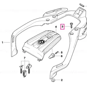 Șurub ISA, M6X35 - BMW Motorrad Ofertă specială