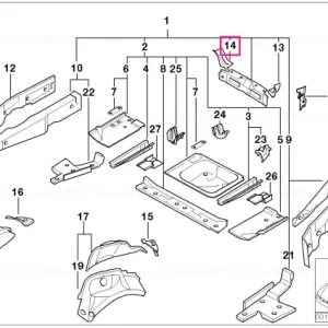 Stâlp interior D dreapta - BMW - Mini Reduceri