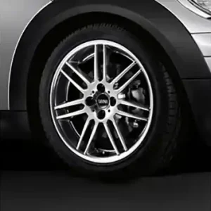 Cumpără acum Janta aliaj usor - Double Spoke 99 - Argintiu (Bright Silver Polished) - 7Jx17 ET:48 - Mini Cabrio R52 R57, Clubman R55, Coupe R58, Roadster R59, R50, R53, R56
