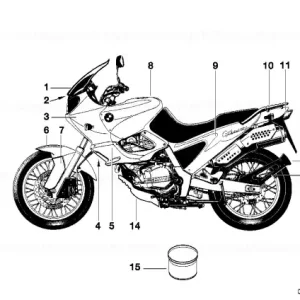Capac roată SCHWARZ - BMW Motorrad Ofertă exclusivă