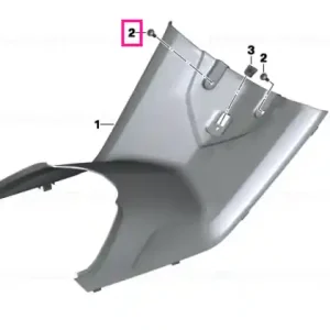 Super ofertă Surub cap oval cu antirrotatie M5X20 - BMW Motorrad