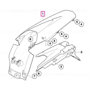 Doar azi Capac roată spate - BMW Motorrad