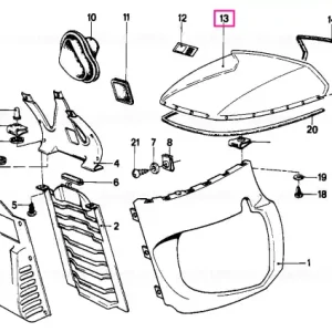 Parbriz - BMW Motorrad Cel mai vândut
