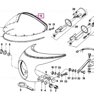 Vezi acum Protecție margine L=800MM - BMW Motorrad