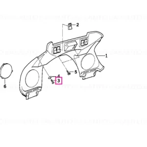 Ieftin Surub cap cilindric innecat M5X16 - BMW Motorrad