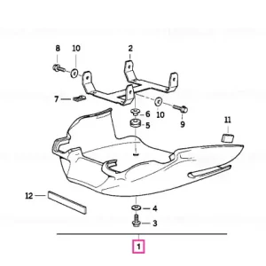 Preferatul clienților Deflector motor - BMW Motorrad