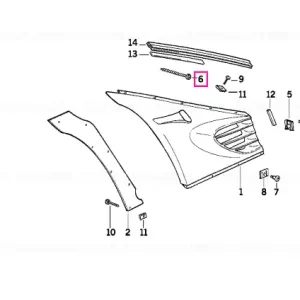 Livrare rapidă Șurub tablă metalică - BMW Motorrad