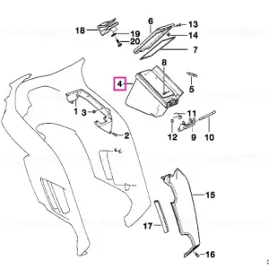 Cumpără online Geantă laterală stânga - BMW Motorrad