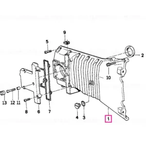 Capac timing negru - BMW Motorrad Transport gratuit