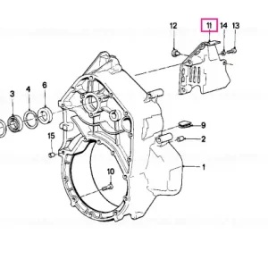 Capac alternator - BMW Motorrad Popular