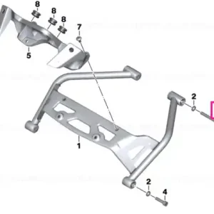 Cumpără online Șurub ISA M6X45 - BMW Motorrad