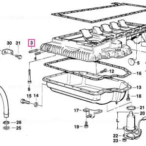Știft M8X45-8.8-ZNS3 - BMW Preț mic