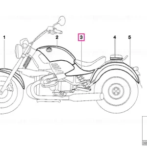 Vezi acum Protecție stânga SAPHIRSCHW.-MET - BMW Motorrad