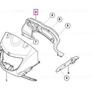 Livrare gratuită Capac instrumente - BMW Motorrad