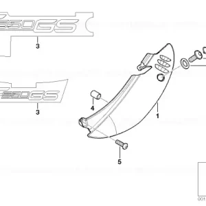 Reducere de preț Capac protector EISBERGSILBER - BMW Motorrad