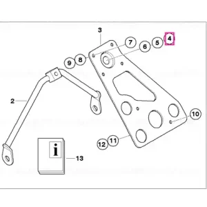 Surub cu cap pana si flansa 5X16-A2-80 - BMW Motorrad Popular