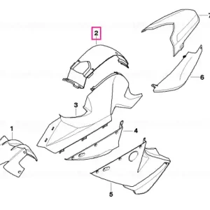 Capac cutie aer GRAPHITAN2 MET. - BMW Motorrad Nu rata