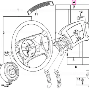 Capac butuc airbag - BMW Lichidare de stoc