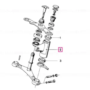 Suport far stânga negru - BMW Motorrad Discount