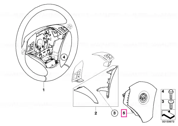 Cel mai vândut Modul Airbag șofer - BMW
