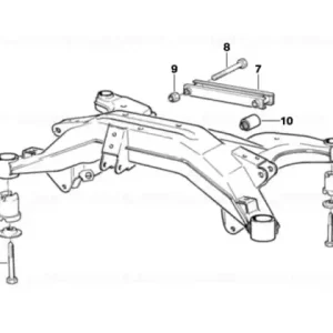 Șurub excentric M14X1,5X132 - BMW Plată sigură