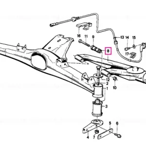 Cel mai vândut Brat oscilant, dreapta D=91MM - BMW