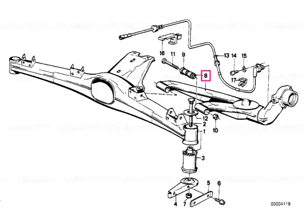 Cel mai vândut Brat oscilant, dreapta D=91MM - BMW