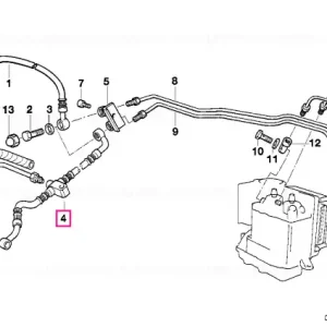 Ofertă limitată Furtun de frână - BMW Motorrad