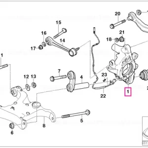 Suport roată spate dreapta - BMW Ofertă specială