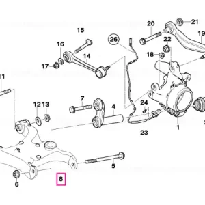 Braț oscillant dreapta - BMW Ofertă limitată