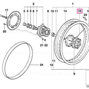 Reducere Spată D=3,5 - BMW Motorrad