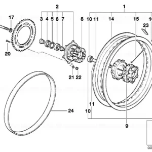 Etanșare ax 30X40X7 - BMW Motorrad Reducere extra