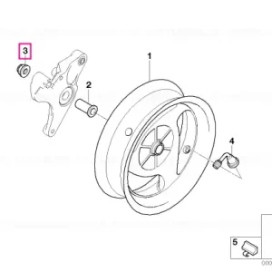 Ofertă limitată Piuliță guler M14X1,5 - BMW Motorrad