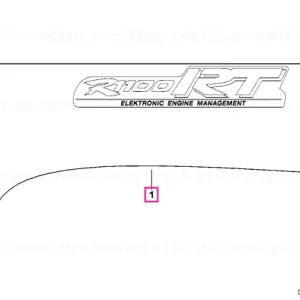 Autocolant SW/GRAPHITAN - BMW Motorrad Ofertă limitată