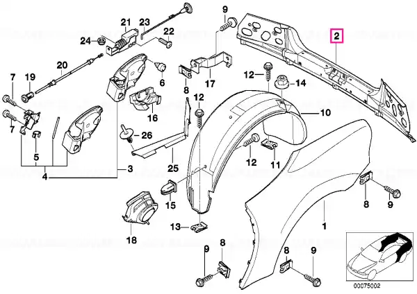 Reduceri Ornament spate complet - BMW