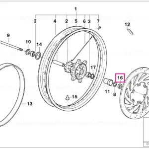 Piuliță hexagonală - BMW Motorrad Expediere rapidă