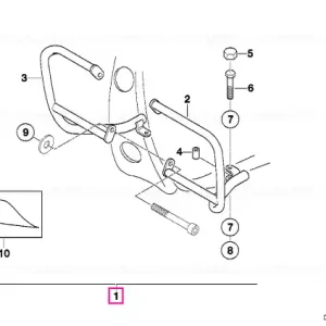 Set protecție motor - BMW Motorrad Preț promoțional