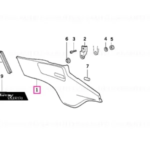 Capac baterie dreapta grunduit - BMW Motorrad Ofertă specială