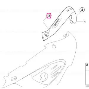 Șurub cap cilindric M6X25 - BMW Motorrad Plată sigură