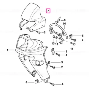 Parbriz maro - BMW Motorrad Plată securizată