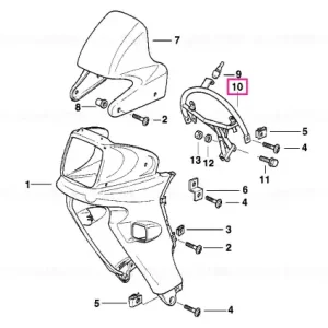 Plată sigură Suport carenă - BMW Motorrad
