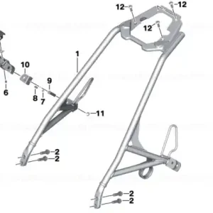 Ultima șansă Placă reținere șurubată - BMW Motorrad