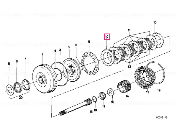 Cumpără online Disc tensionat - BMW