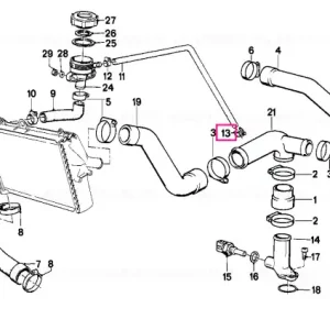 Preferatul clienților Colier furtun D=12,3MM - BMW Motorrad