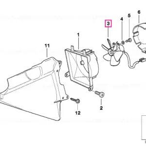 Lichidare de stoc Ventilator - BMW Motorrad