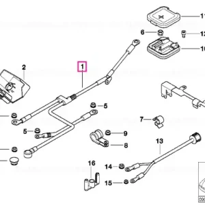 Cablu alternator-pornire bază B+ - BMW Livrare gratuită