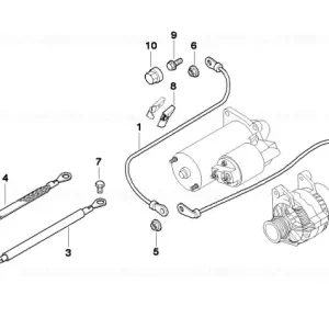 Cablu alternator-pornire - BMW Preferatul clienților