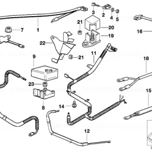 Cablu alternator-demaror-bază B+ - BMW Reducere extra