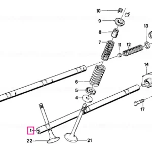 Super ofertă Ax culbutor admisie spate - BMW